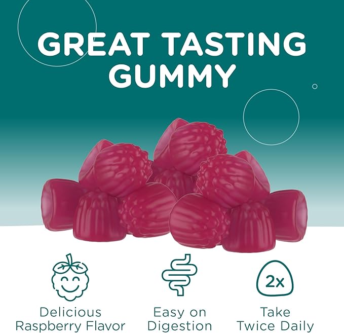 Zahler Magnesium Gummies - Sugar Free Magnesium Citrate Gummies for Muscle, Nerve and Calm Support - Relaxing Non GMO Gluten Free Chewable Raspberry Flavored Magnesium Chews for Adults (60 Count)