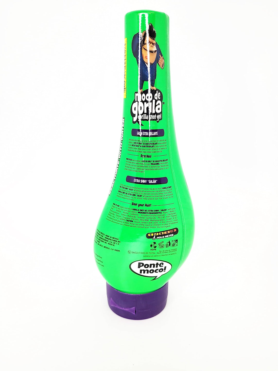 Moco de Gorila Hair Gel, High Durability, Fresh Scent, Gel Form, Size 11.99, Green