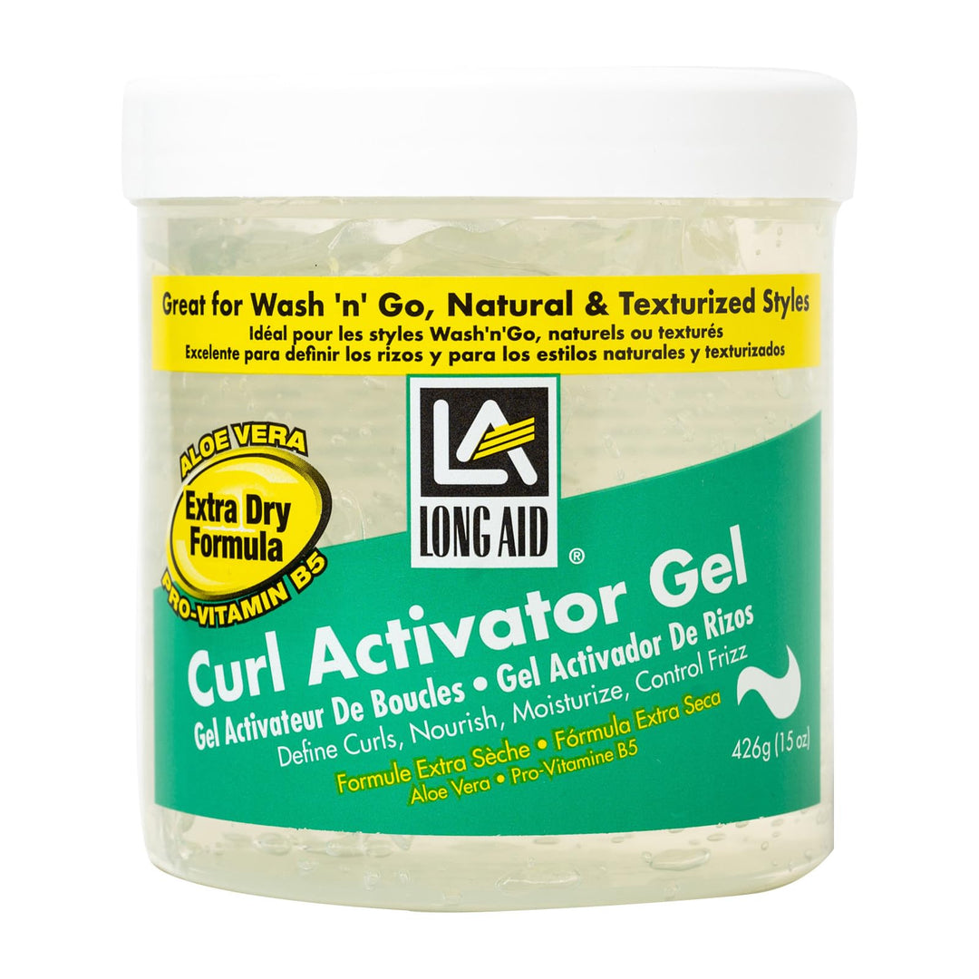 Ampro Long-Aid Curl Activator Gel - Extra Dry For Women - 15 Oz Gel