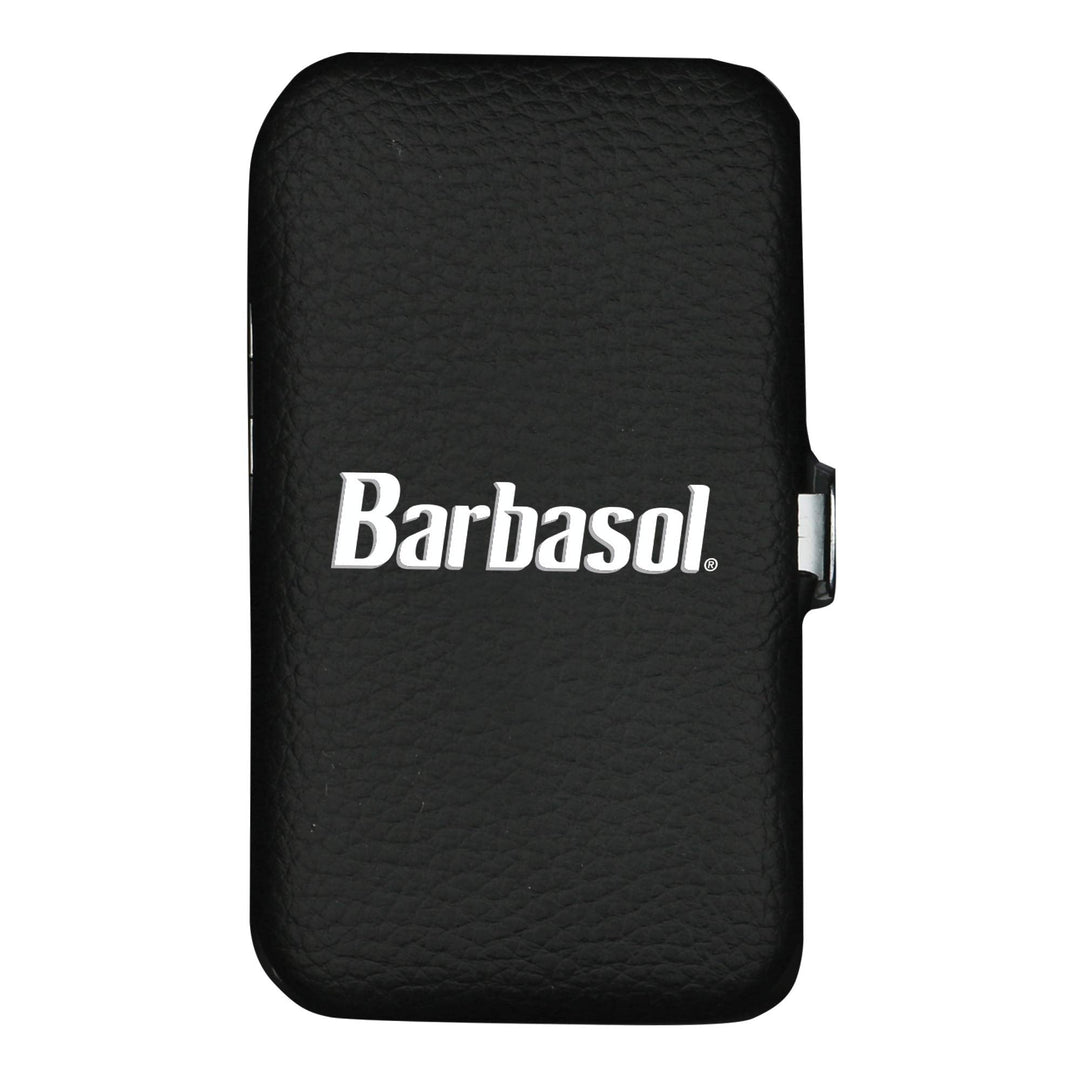 Barbasol 8 Piece Travel Manicure Set with Scissors, Nail Clippers, Nail File, Tweezers, Cuticle Pushers and Travel Case