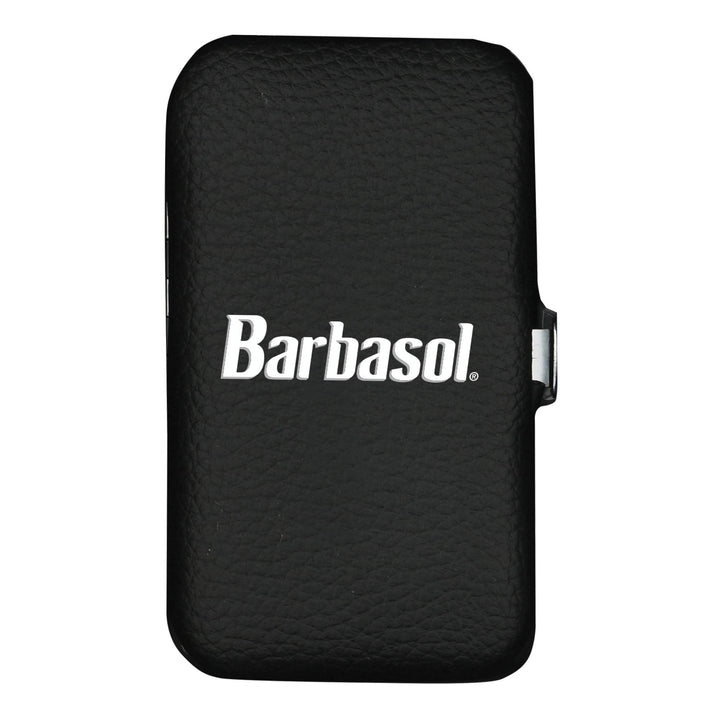 Barbasol 8 Piece Travel Manicure Set with Scissors, Nail Clippers, Nail File, Tweezers, Cuticle Pushers and Travel Case