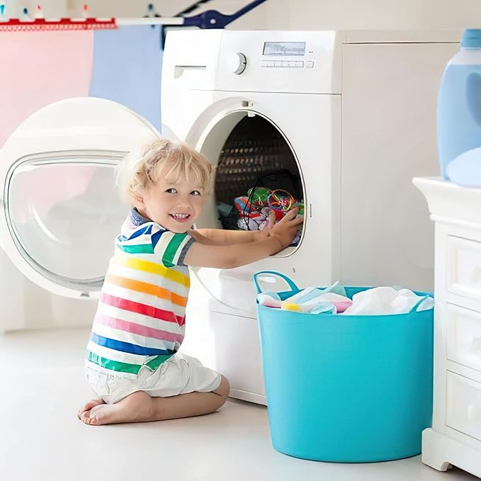 iMucci 12Pcs Mesh Laundry Drawstring Bag,Nylon Drawstring Gym Bag with Cord Lock Closure 18"X24"