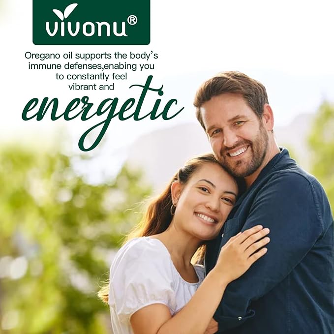 Oil of Oregano Capsules, Balanced Oil of Oregano with Black Seed Oil, Organic Oregano Oil Softgels,Carvacrol,Thymoquinone, Non-GMO