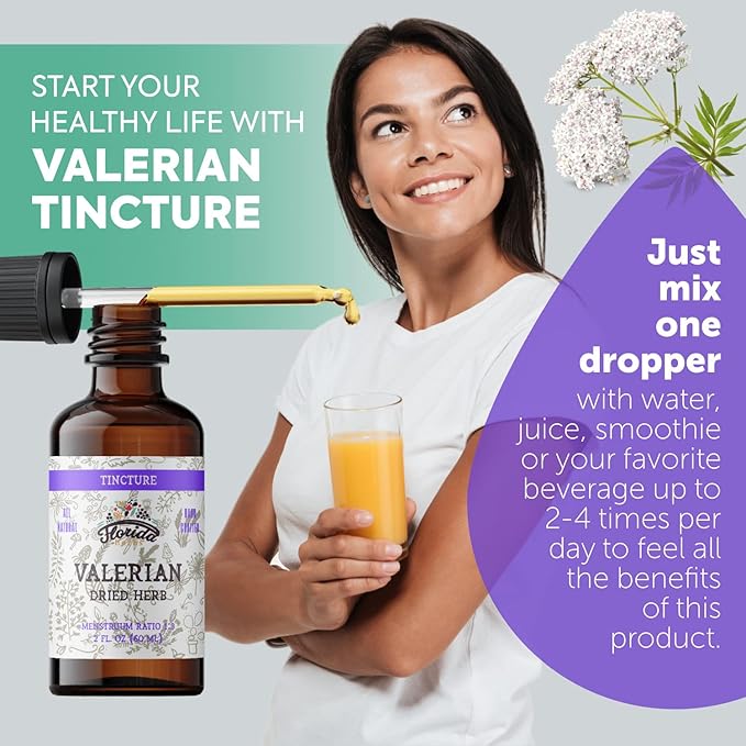 Valerian Tincture, Valeriana Extract, Valeriana Drops (Valeriana Officinalis) Dried Root