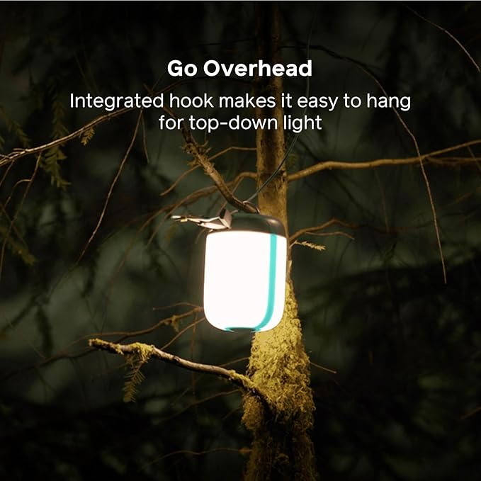 BioLite Alpenglow Multicolor USB Lantern with Rechargeable Battery and Charging Port, Alpenglow 500