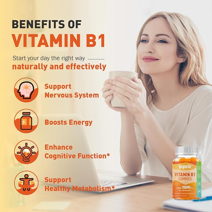 Oregano Oil Gummies & Vitamin B1 Gummies 100mg Bundle Pack | Strength Carvacrol & Thymoquinon | Vitamin B1 as Thiamine