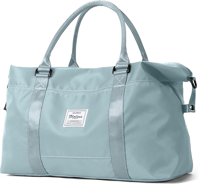 Travel Duffel Bag,Sports Tote Gym Bag,Shoulder Weekender Overnight Bag for Women