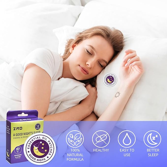 5 Pcs Aromatherapy Oil Patches, 2x2 Inch Aromatherapy Patches for Collars, Books, Headphones, Bags & Fans, 100% Natural Herbal (Blue)