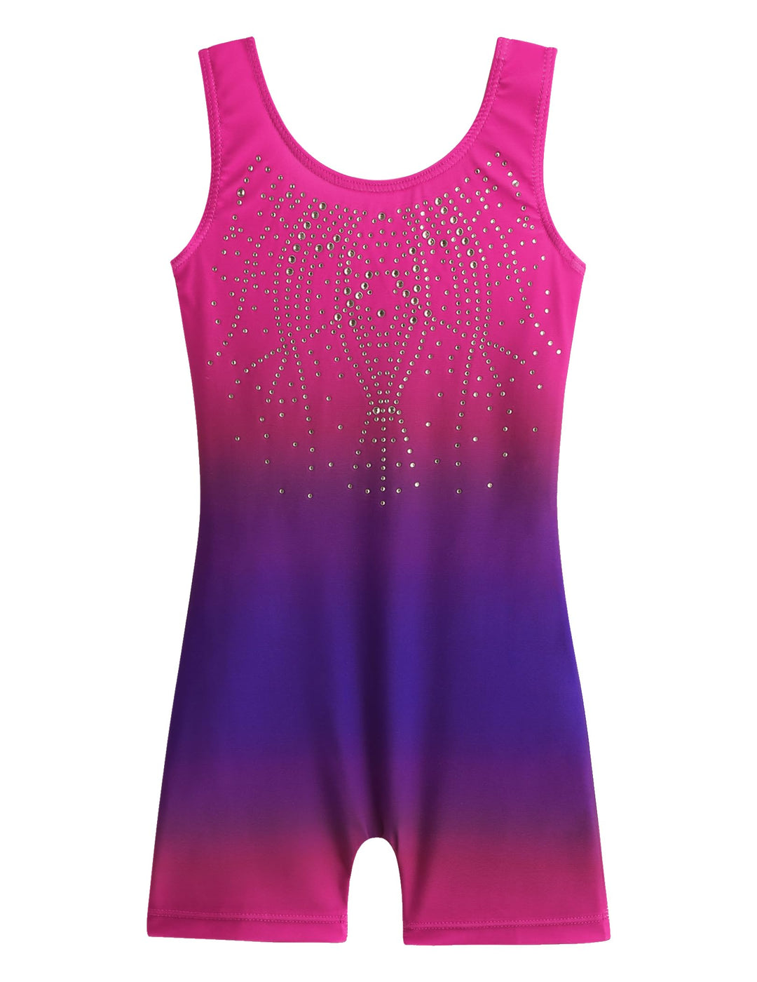 Zaclotre Kid Girls Gymnastic Leotard Sparkly Shiny Diamond Ballet Dance One Piece Outfit