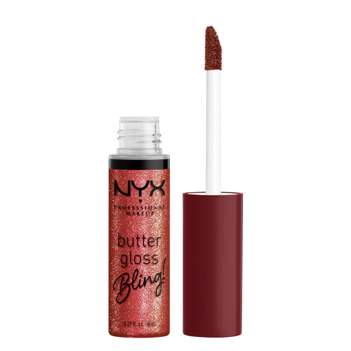 NYX Butter Gloss | Bling Lip Gloss for Shiny, Non-Sticky Vegan Lips