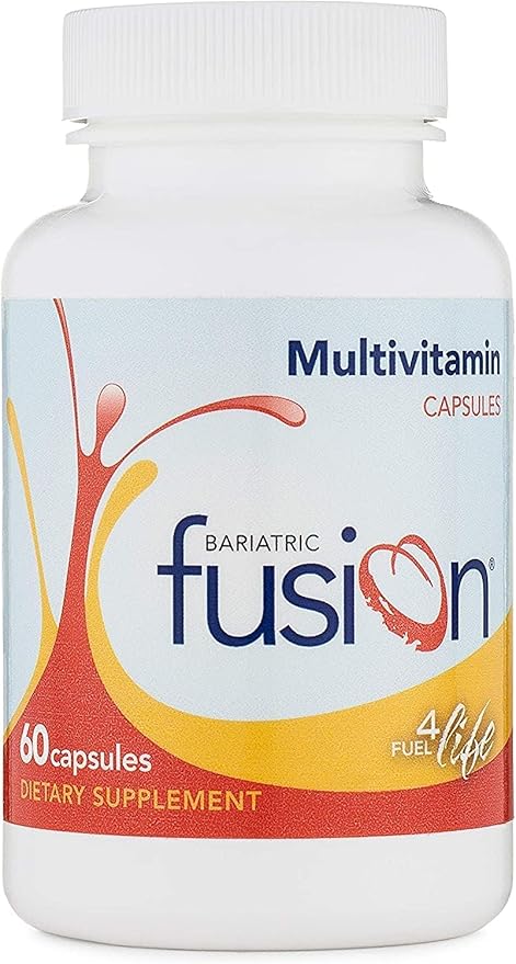 Bariatric Fusion One Per Day Bariatric Multivitamin with Iron | Easy to Swallow Capsule | Vitamin for Bariatric Surgery Patients | Gastric Bypass and Sleeve Gastrectomy | 360 Count | 1 Year Supply