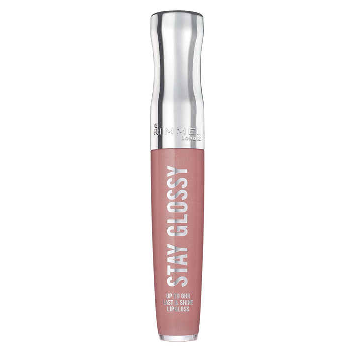 Rimmel Stay Glossy Lipgloss 6 Hour Lip Gloss Blushing Belgraves 0.18 Fl Oz with Lip Gloss in 290 Date Night