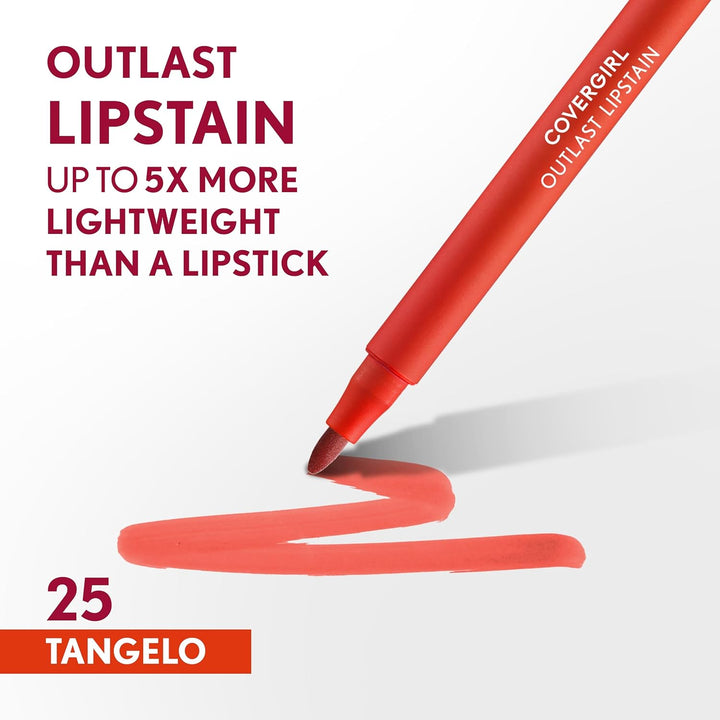 Vegan Lipstain Bundle | COVERGIRL Outlast Tangelo 25 & Canyon 35 Shades