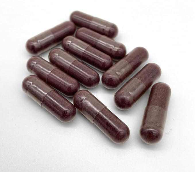 Aronia Berry Capsules Organic (60 Servings) | 17,600 mg Fresh Aronia Berries Equivalent & 120 mg Acerola Cherry Extract per Serving | High in Vitamin C & Antioxidants | Black Chokeberry Supplement