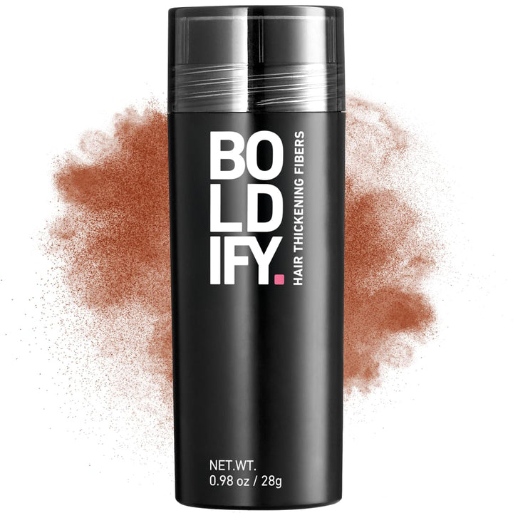 BOLDIFY Hair Fibers 28g | Thinning Hair Solution | Ash Brown for Men & Women