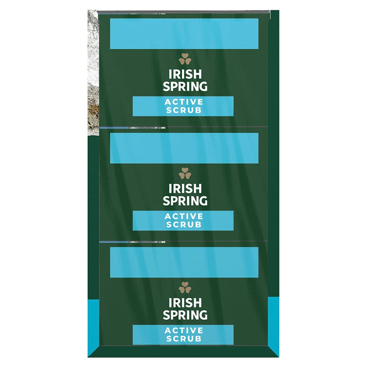 Irish Spring Moisture Blast Deodorant Soap | 12-Hour Freshness | 3.7 oz Bar (12 Pack)