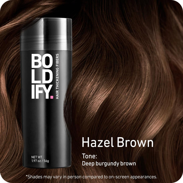 BOLDIFY Hair Fibers | Dark Blonde | Thicker Look for Thinning Hair | 12.5g