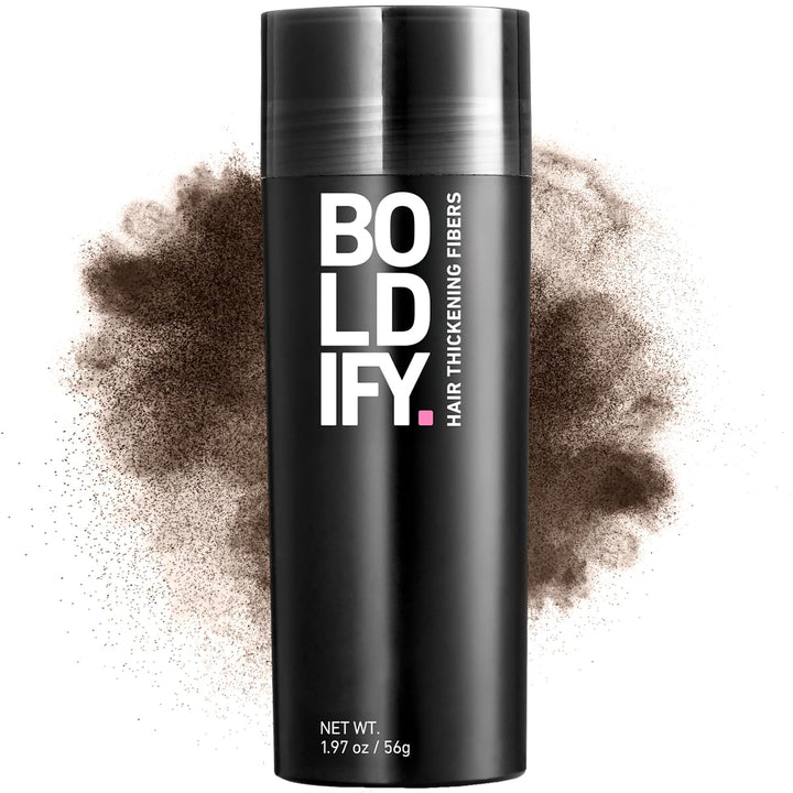 BOLDIFY Hair Fibers 28g | Thinning Hair Solution | Ash Brown for Men & Women