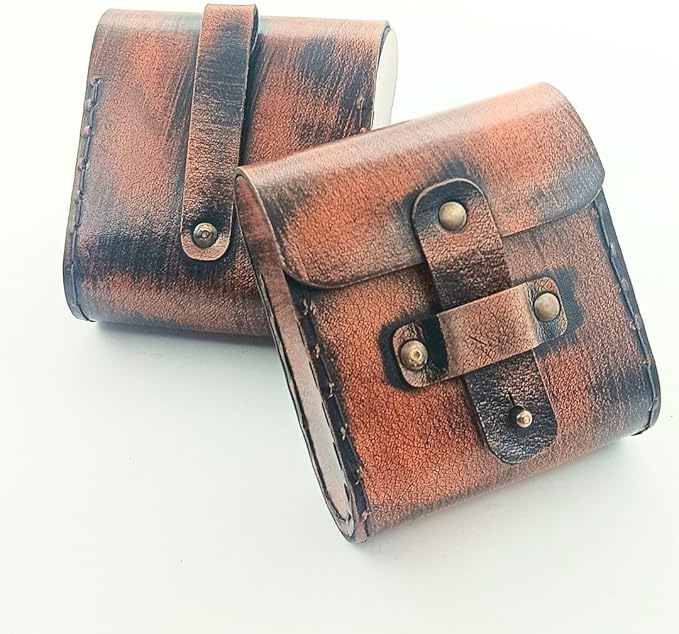 Behinde You Engraved Sundial Compass with Leather case. We Walk by Faith Not by Sight Corinthians 5:7 Compass. Personalized Brass Pocket Compass Gifts for Men, Him, Son