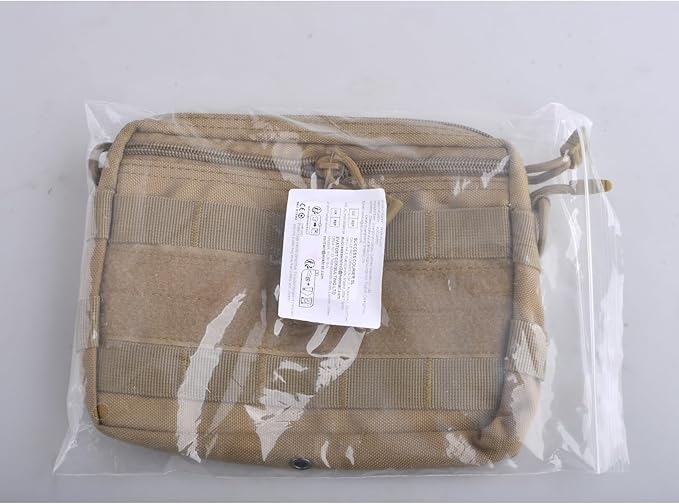 Azarxis Equipment Multi-Purpose Tactical EDC Admin MOLLE Pouch Utility Tools Bag Organizer Military Waist Belt Modular Attachment