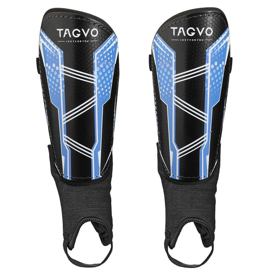 TAGVO Soccer Shin Guards for Kids Youth - Protective Soccer Equipment for Boys Girls - Adults Men Women Soccer Shin Guards - Soccer Shin Pads for Kids 3-16 Years Old Girls Boys, High Impact Resistant