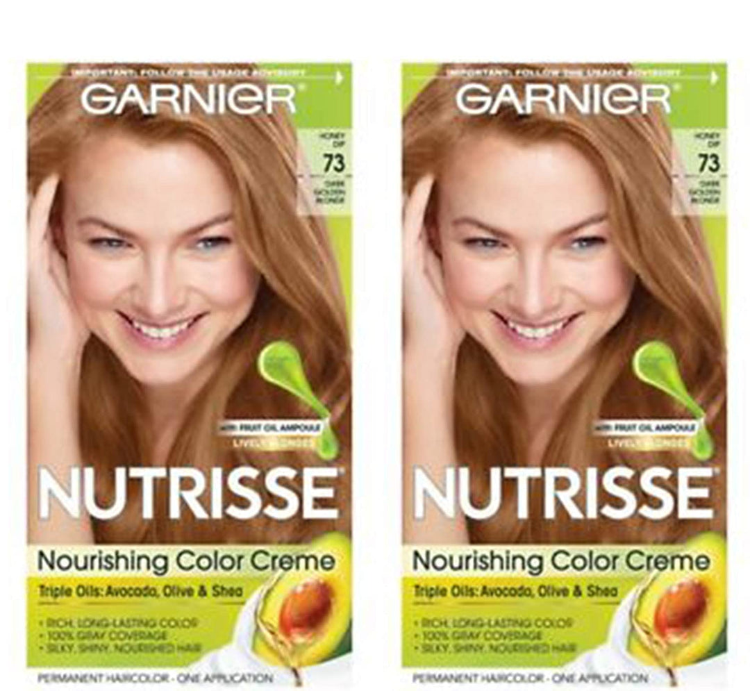 Garnier Nutrisse Haircolor, 73 Dark Golden Blonde 1 Ea (Pack Of 2)