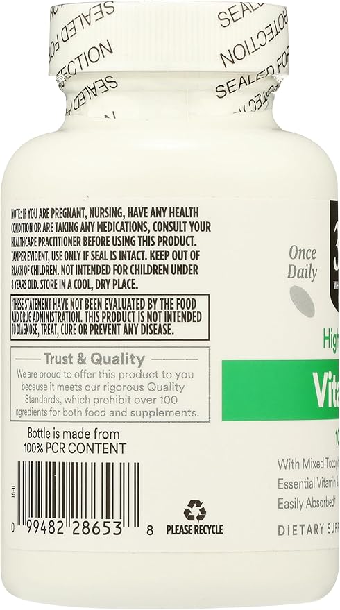 365 Everyday Value, Vitamin E 1000 IU, 60 ct