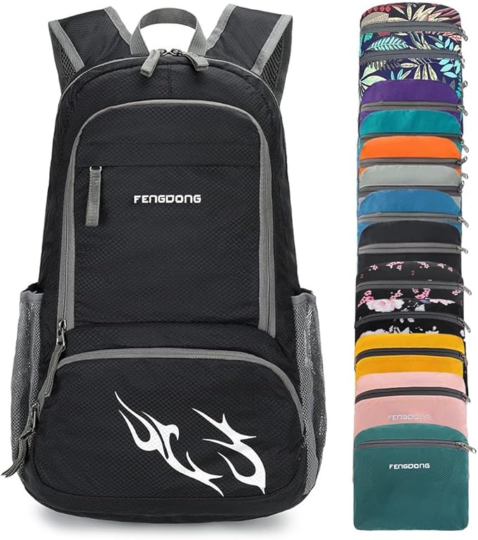 35L Lightweight Foldable Waterproof Packable Travel Small Hiking Backpack Daypack for men women
