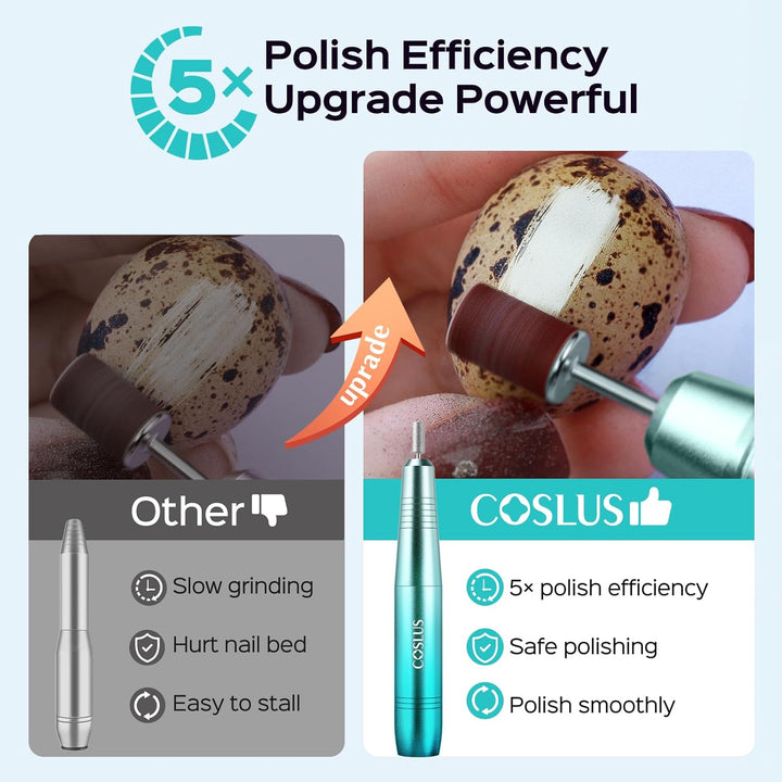 Professional Electric Nail Drill File Kit | Portable Acrylic & Gel Nail Tools