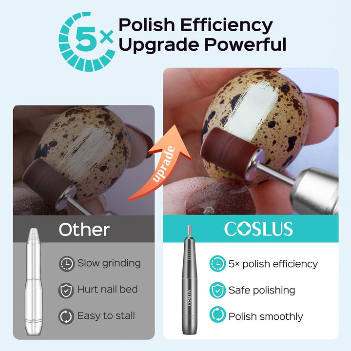 Professional Electric Nail Drill File Kit | Portable Acrylic & Gel Nail Tools
