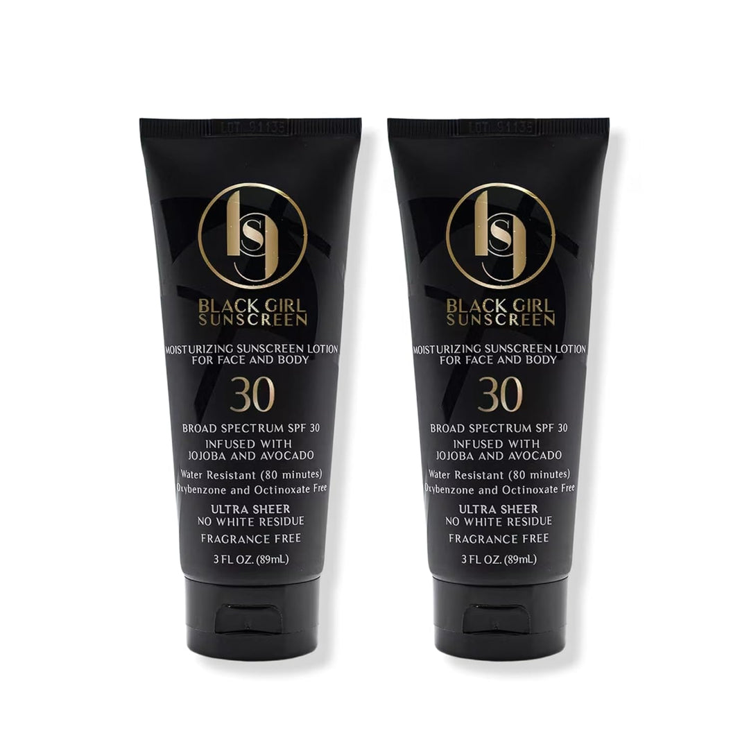 Moisturizing Sunscreen Lotion SPF 30 | No White Residue | For Melanin-Rich Skin