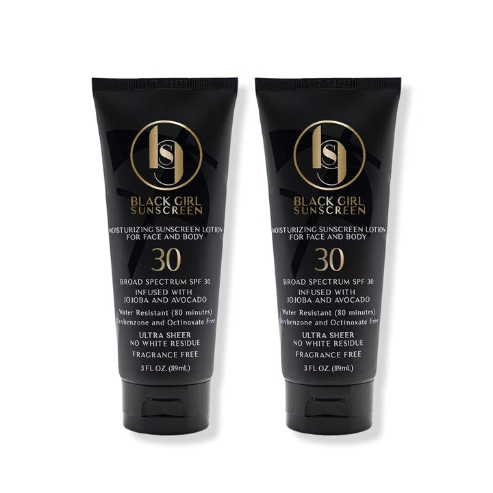 Moisturizing Sunscreen Lotion SPF 30 | No White Residue | For Melanin-Rich Skin