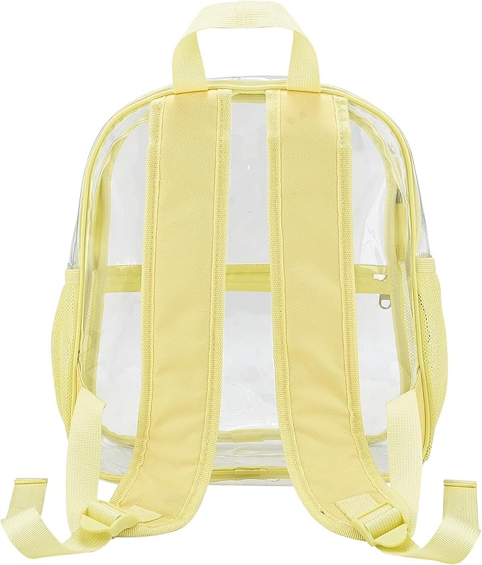 USPECLARE Clear Backpack for Stadium Approved 12×6×12, Water proof Clear Bag for Stadium Events and Concert Work Sport Event