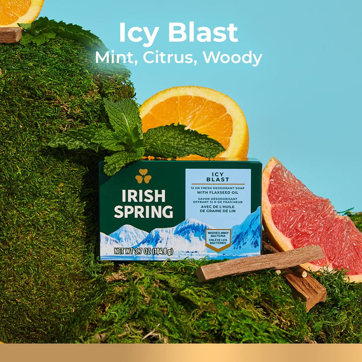 Aloe Vera Moisturizing Bar Soap | Irish Spring | 44.4 Oz | Hydrating Cleanser