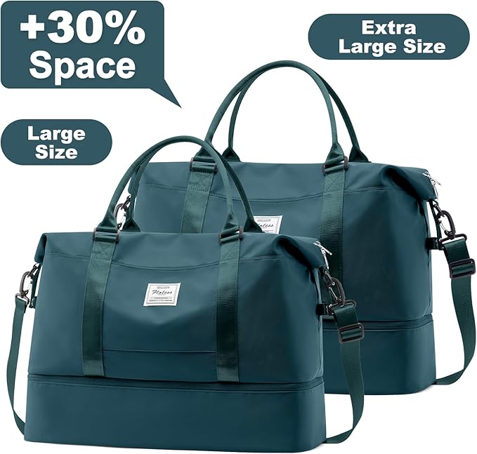 Travel Duffel Bag,Sports Tote Gym Bag,Shoulder Weekender Overnight Bag for Women