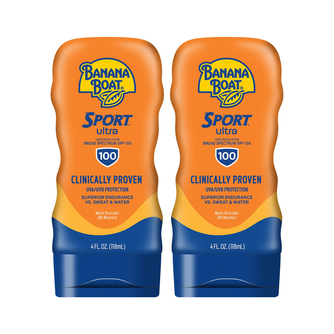 Banana Boat Sport Ultra Spf 100 Sunscreen Lotion, 4Oz | Banana Boat Sunscreen Lotion Spf 100, Banana Boat Sunscreen Spf 100 Loti