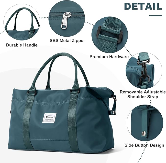 Travel Duffel Bag,Sports Tote Gym Bag,Shoulder Weekender Overnight Bag for Women