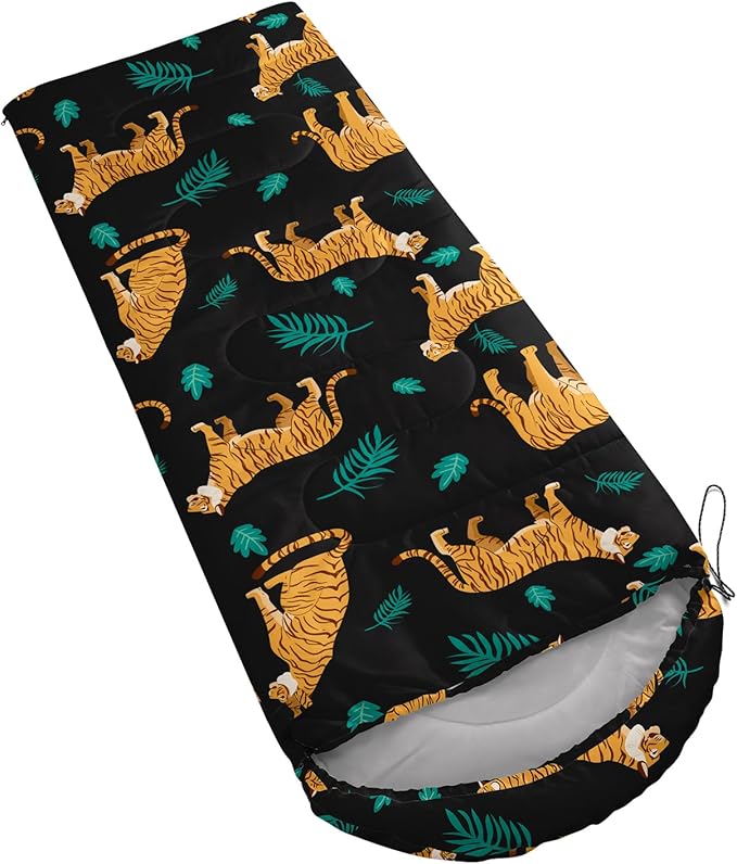 Axolotl Unicorn Sleeping Bag for Kids Boys Girls–Lightweight Warm Cold Weather Sleeping Bags,Waterproof Portable Sleeping Bag with Compression Sack for Camping Backpacking Outdoor Indoor