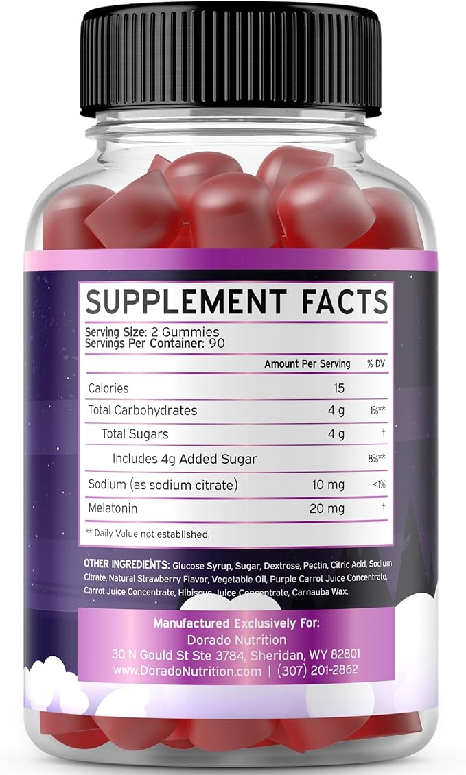Tart Cherry Gummies Uric Acid Level Support (90 Count) - Advanced 2400mg Equivalent Extract with Celery Seed Melatonin for Adults (180 Count) - Quick Dissolve Melatonin 20mg - NonGMO, Vegan & USA Made