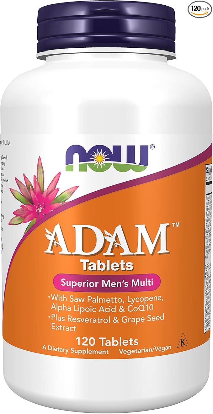 Now Foods Adam Men's Multiple Vitamin 120 Tabs
