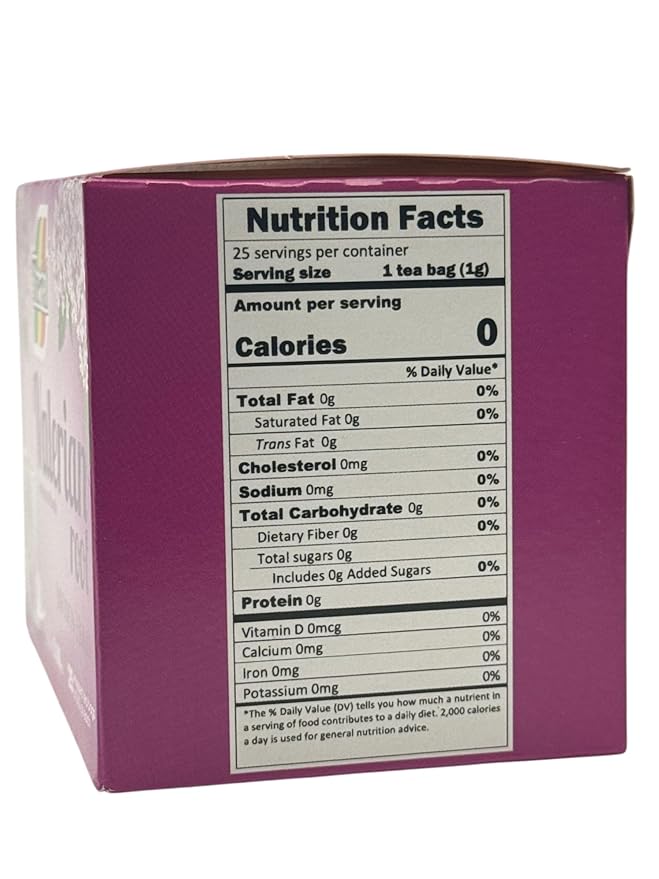 VALERIAN ROOT TEA 25 BAGS 1 G. EACH TE DE VALERIANA Exp 09/2023 or later