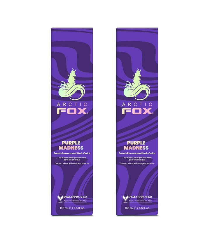 ARCTIC FOX Frose Vegan Semi-Permanent Hair Color Dye | 4 Fl Oz | Pack of 2