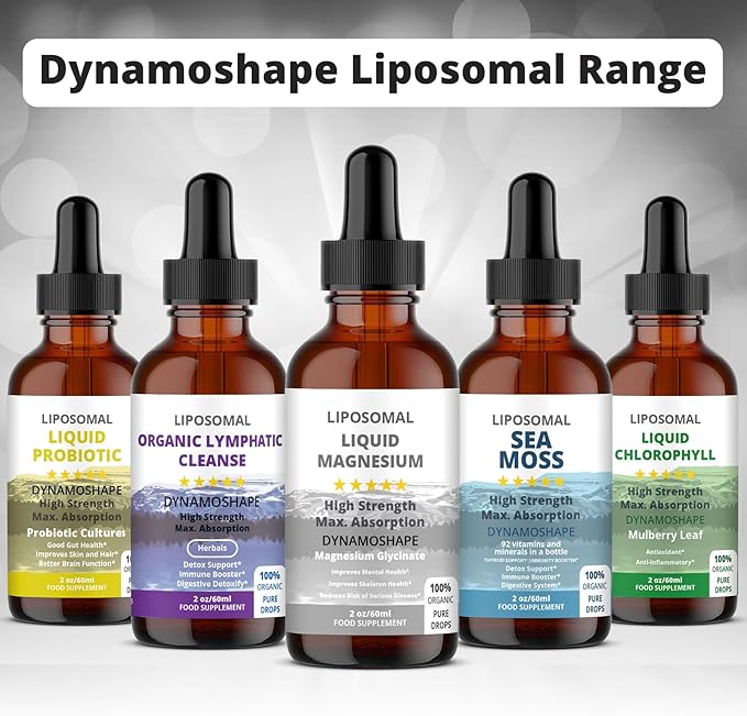 Baanaas Dynamoshape Magnesium Liposomal Supplement. Magnesium Glycinate. Magensium Supplement. 60ml. 2 Oz