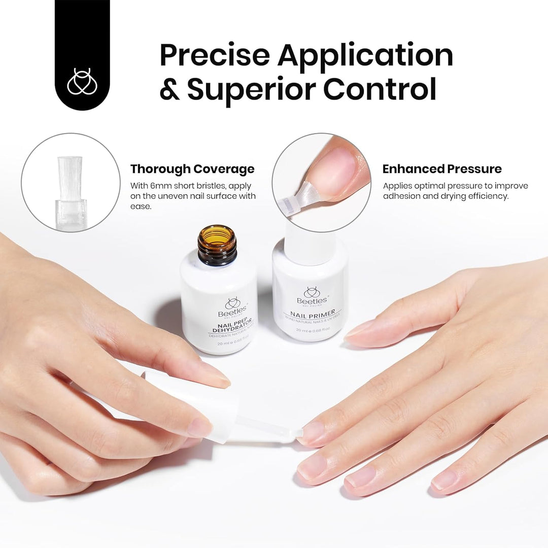 Beetles Gel Nail Polish Set | 3PCS 15ML | Long-Lasting Shine & Marble Effect