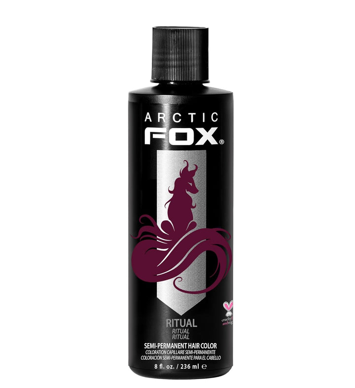 ARCTIC FOX Vegan Semi-Permanent Hair Color Dye | AURORA KISS 5.6 Fl Oz (2-Pack)
