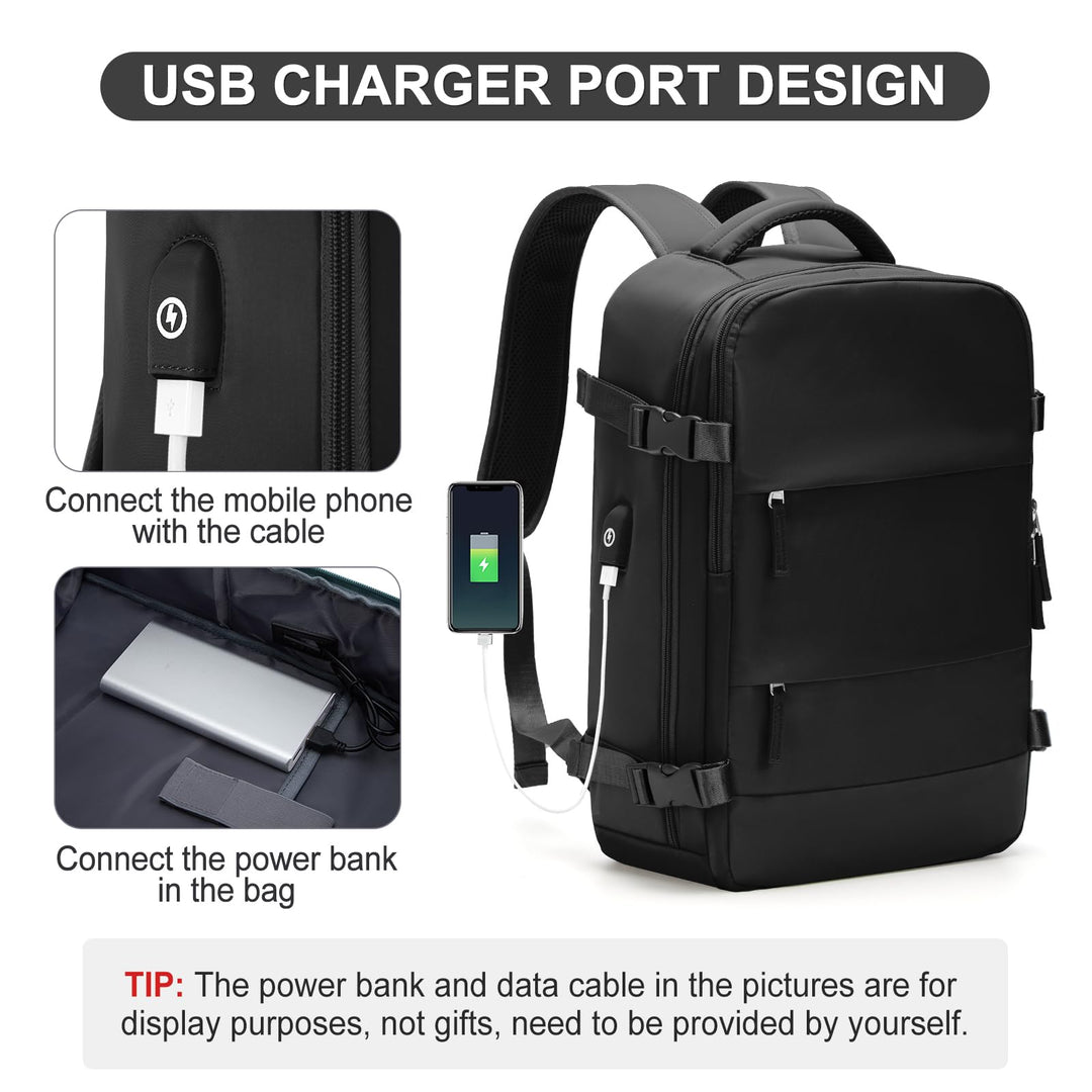 coofay Small Travel Backpack For Women Men Carry On Backpack Gym Backpack College Backpack Waterproof Backpack For Travelling Anti Theft Backpack Sports Backpack