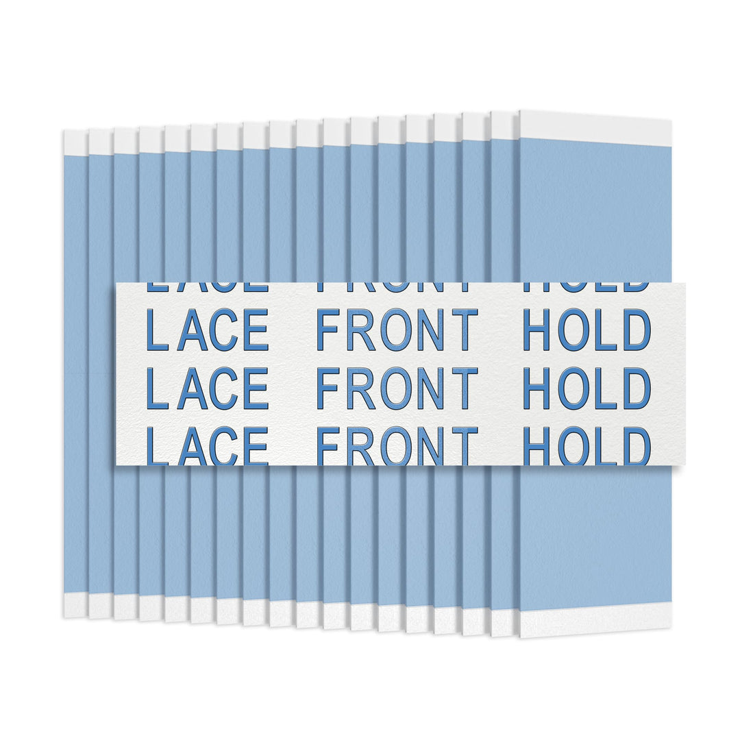 Sunshine Tape Premium Blue Liner Lace Front Hold Wig Tape | 36pcs | Double Sided Adhesive Tape for Toupee | Strong Hold Waterproof Strips | Made in USA (36, 1" Straight)