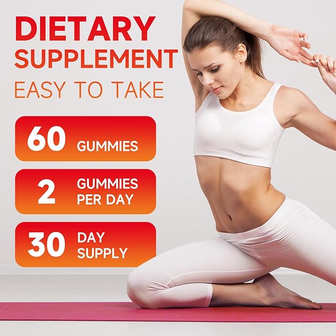 Iron Gummies for Women, Men & Kids, Sugar Free Iron Supplement with Calcium, Zinc, Folate & Vitamin B12, C, B6 - for Blood Building & Energy Support, Anemia, Strawberry, 120 Count