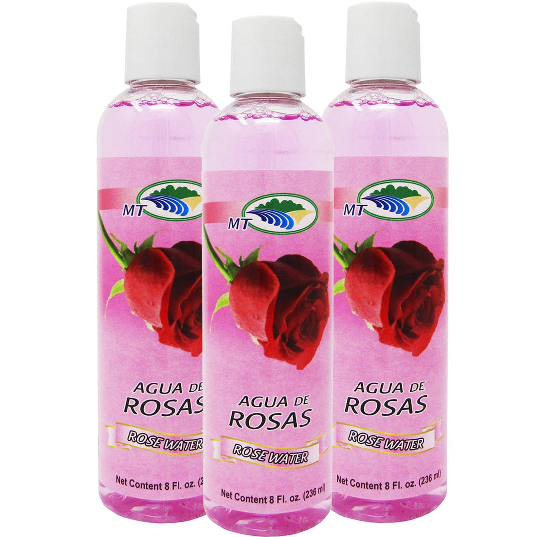 Agua De Rosas 8 Oz. Rose Water Facial Toner 3-Pack