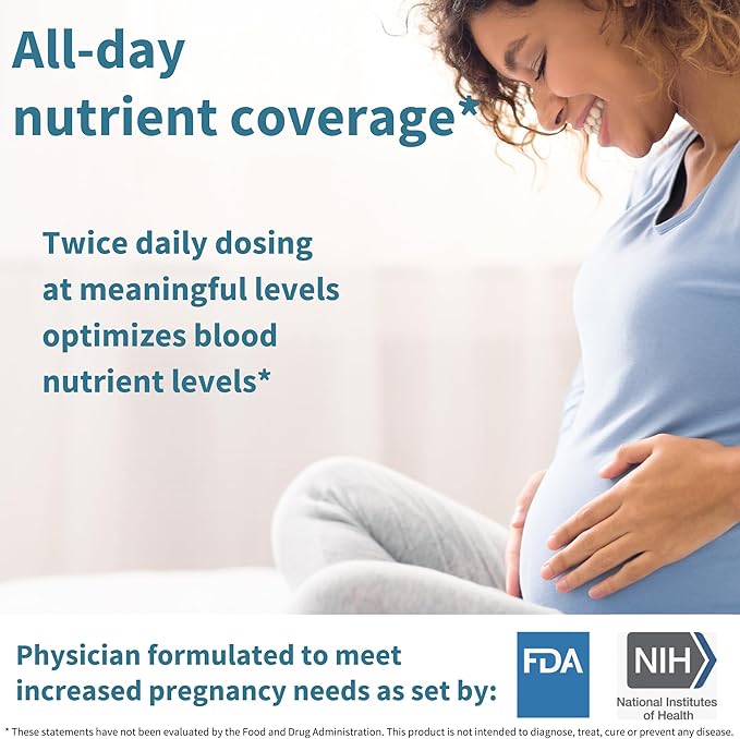 Igennus Methylated Prenatal Multivitamin for Women, Folate for MTHFR, High Absorption, Clean Label, Gentle Iron, Choline, Calcium & Magnesium, Vegan Pregnancy Vitamins, Halal, Non-GMO, 60 Tablets x6